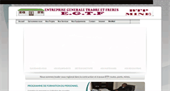 Desktop Screenshot of egtf-mali.com